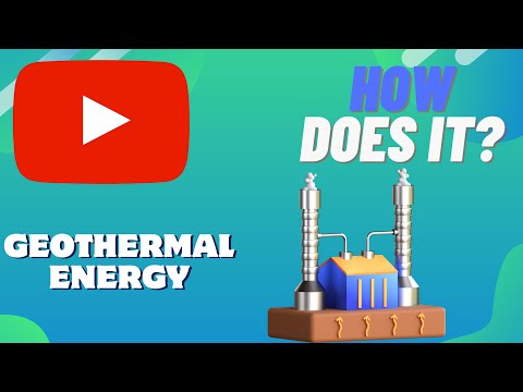 How Does A GEOTHERMAL ENERGY Work