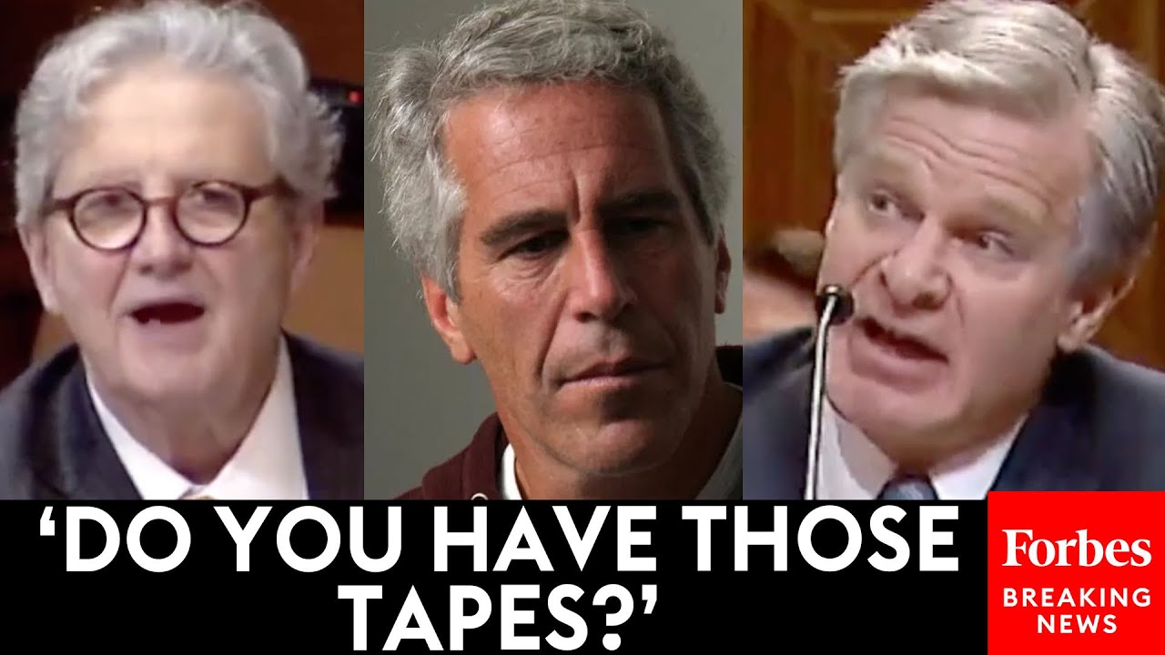 BREAKING NEWS: John Kennedy Asks FBI's Wray Point Blank About Jeffrey Epstein Island Tapes