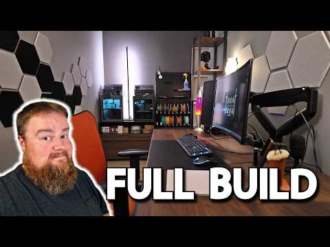 Turning a Tiny Closet Into a Functional Home Office & Desk Setup