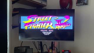 Saroo Saturn fighters gameplay using the saroo.