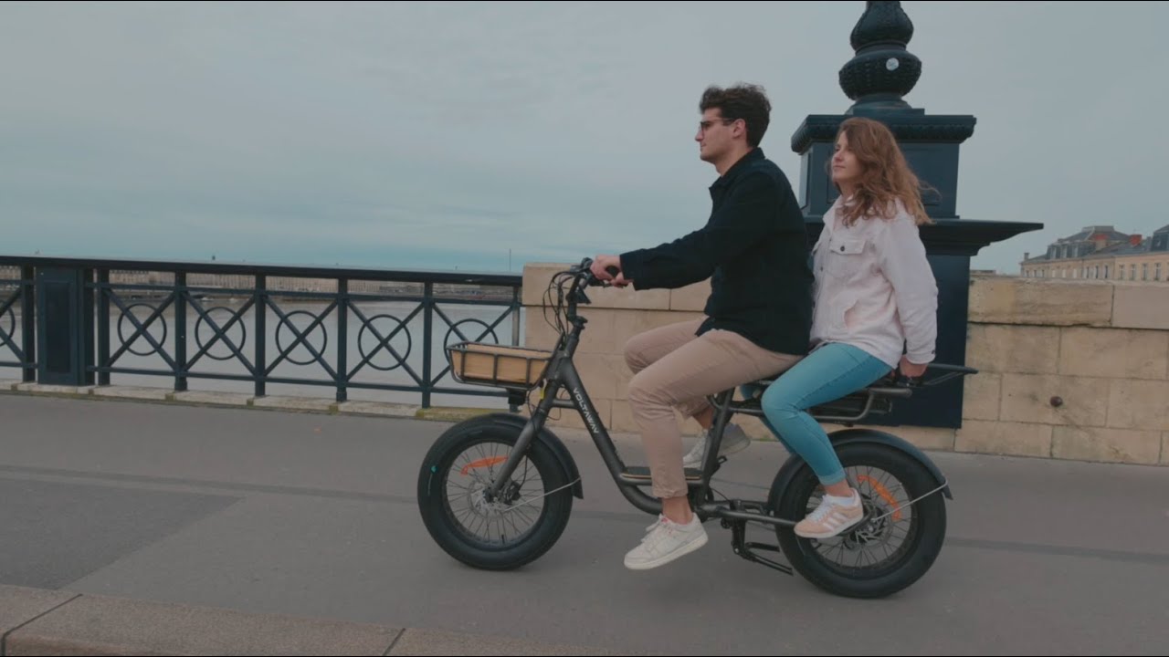 Fatbike utilitaire électrique 2 places