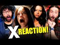 X 2022 MOVIE REACTION FIRST TIME WATCHING Full Movie Review Jenna Ortega Mia Goth Pearl A24