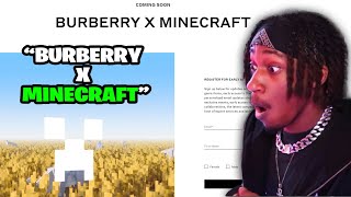 BURBERRY x MINECRAFT Collaboration? | Burberry Minecraft Reaction/Thoughts