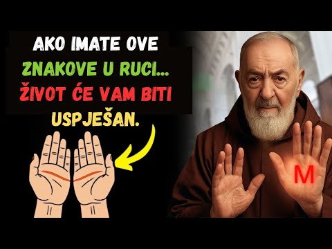 🕊️ Padre Pio OTKRIVA: Ako imate polumjesec ili slovo M na dlanu, privući ćete MNOGO novca ✋💰