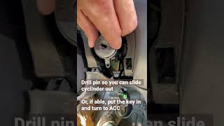 Ignition Lock Cylinder Replacement - 97-01 Toyota Camry Toyota Camry