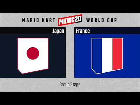 2020 Mario Kart World Cup – Japan vs. France – Group A