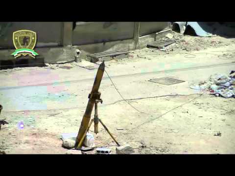 استهداف تجمع لقوات النظام (بقذائف الهاون) من قبل لواء فتح الشام في حرستا في ريف دمشق