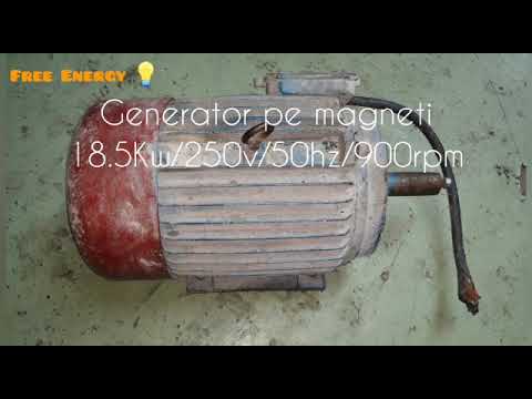 Generator pe magneti /18,5KW/250V50Hz/900rpm