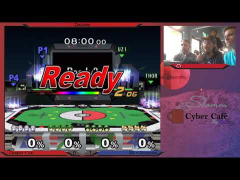 Cafe Melee 12 Doubles - Coolper + Uzi vs BB + Slowpoke