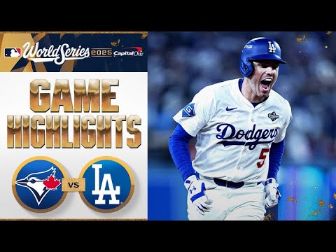 Blue Jays vs. Dodgers World Series Game 3 Highlights (10/27/25) | MLB Highlights