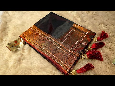 beautiful design indian pure tana bana saree 2026, tana bana saree price in bangladesh, mh jewel pro