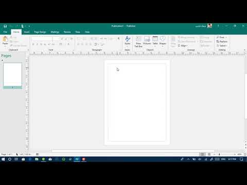 شرح واجهة المستخدم GUI Of Ms Publisher معتمد - منصة معارف
