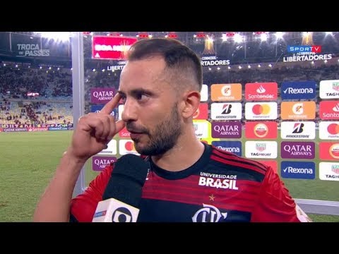 OLHA O QUE O EVERTON RIBEIRO DISSE APÓS FLAMENGO 3x1 LDU