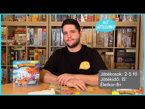 Draftosaurus Játékbemutató - Mit Játsszunk?