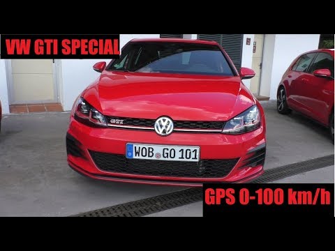 VW Golf GTI Performance 2019 - GPS Acceleration - 0-100km/h