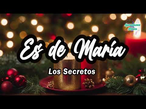Es de María - Letra