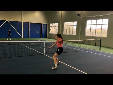 College Tennis Recruiting Video Fall 2023 - Ekaterina Dziova