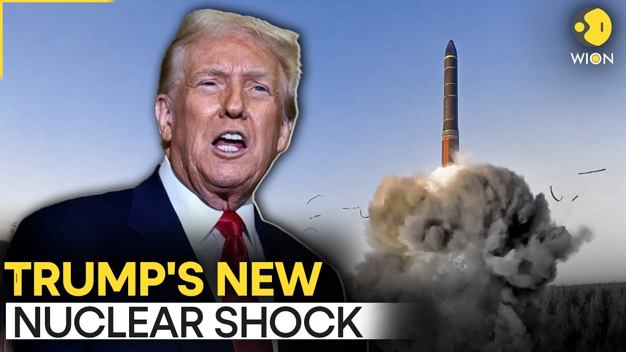 LIVE: Trump’s Nuclear Warning Sparks Global Panic as US Unleashes ‘Doomsday’ Missile | WION