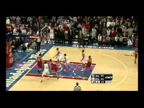 Deron Williams in the Clutch vs. Sixers (1/25/12)