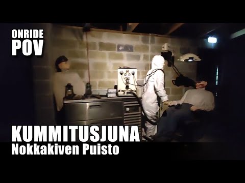 Kummitusjuna on-ride POV - Nokkakiven Puisto
