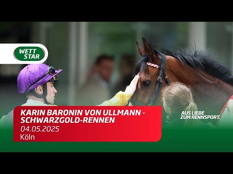 Karin Baronin von Ullmann - Schwarzgold-Rennen | Sieger: Santagada