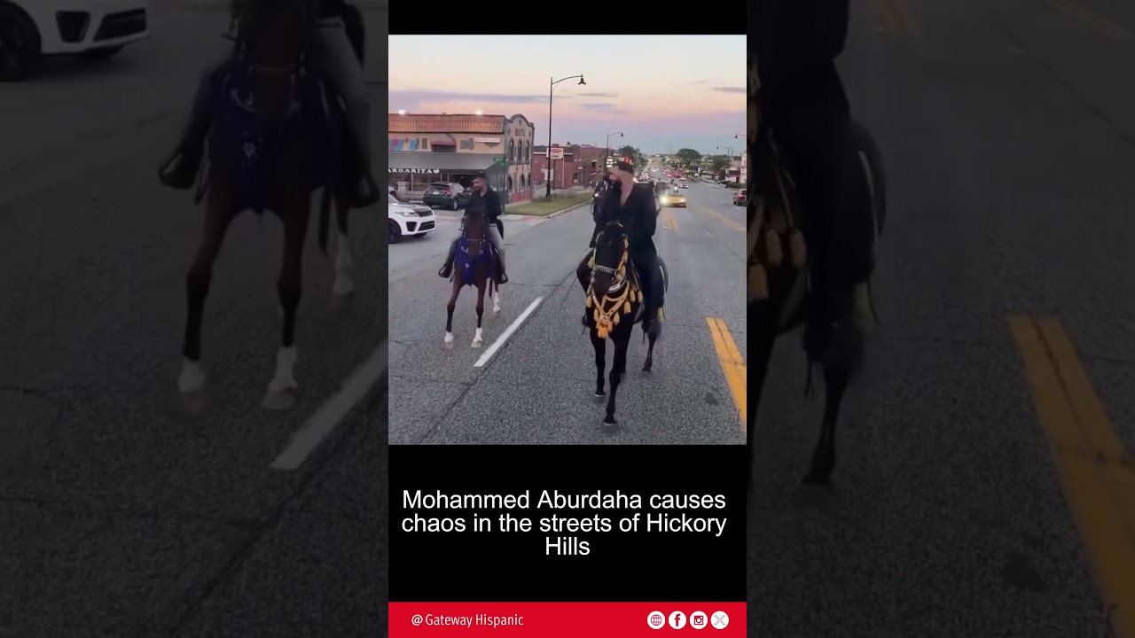 Mohammed Aburdaha causes chaos in the streets of Hickory Hills