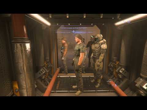 Star Citizen 3.19.1 Live - No Proof No Problem - NPC crowd in doorway - 2023 06 29 08 14 06 02
