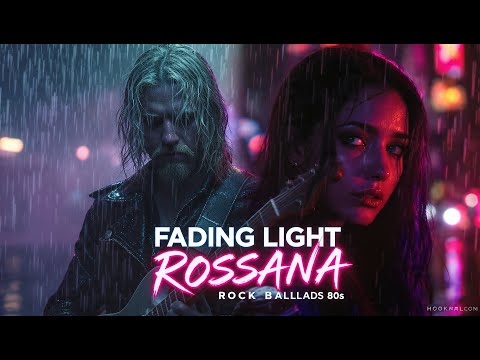 🎸 Rossana - Fading Light  – 80s Hard Rock Ballad | Emotional Rock Love Song