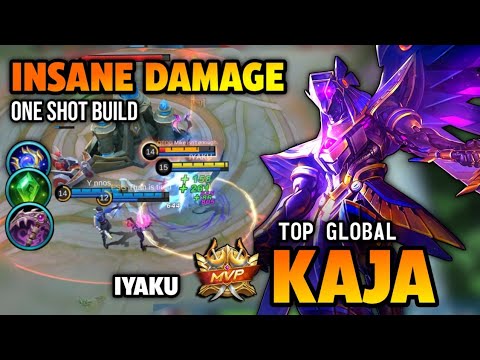 INSANE DAMAGE! KAJA BEST BUILD 2022 | TOP GLOBAL KAJA GAMEPLAY | MOBILE LEGENDS✓