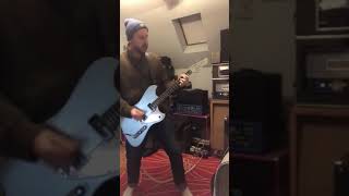 Video thumbnail for Goldfinger - Spokesman guitar cover on a Novo Voltur ! WHAT A ROCK MACHINE ! by Stairwaytoodevin