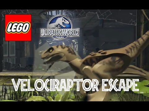 LEGO Jurassic World - Bonus Mission - Velociraptor Escape