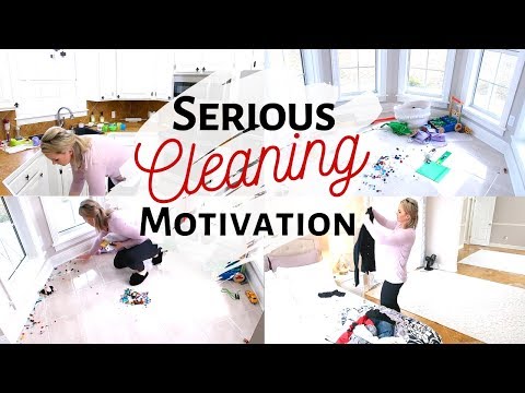 SERIOUS CLEANING MOTIVATION // DAILY CLEAN WITH ME // Amanda Sandefur