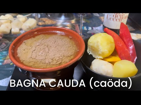 , title : 'BAGNA CAUDA (Bagna Caöda) - Piatto tipico #piemontese a base di #aglio 🧄 #acciughe e #verdure'