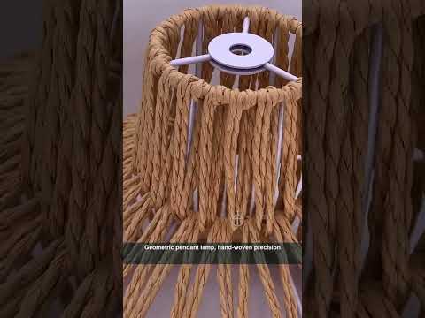 Abaca Rope Chandelier: Handcrafted for Global Wholesale
