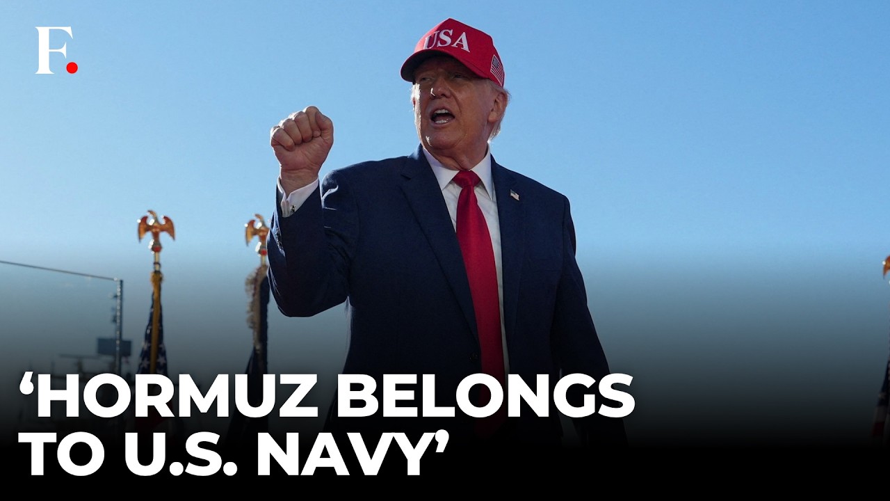 Trump Claims US Owns Strait of Hormuz, Says It ‘Belongs’ to US Navy | Firstpost | N18G