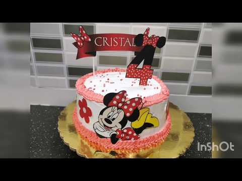 Pastel de Minnie Mouse