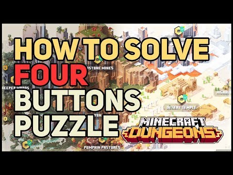 Mind-Blowing Minecraft Puzzles: Master Four Buttons Quest in WoW