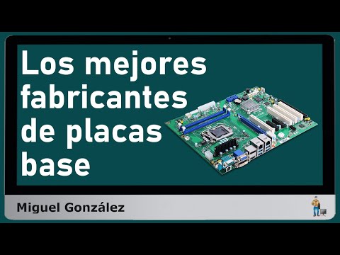 ¿Cuáles son los principales fabricantes de placas base para Apple?