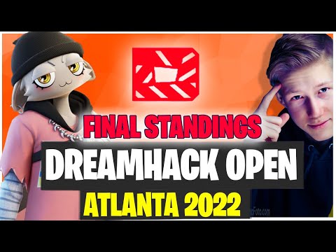 Fortnite Dreamhack Finals Highlights Fortnite Dreamhack Atlanta Final Standings
