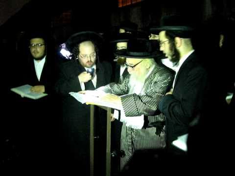 Tashlich with Rabbi Yecheskal Roth Kalesburger Rov
