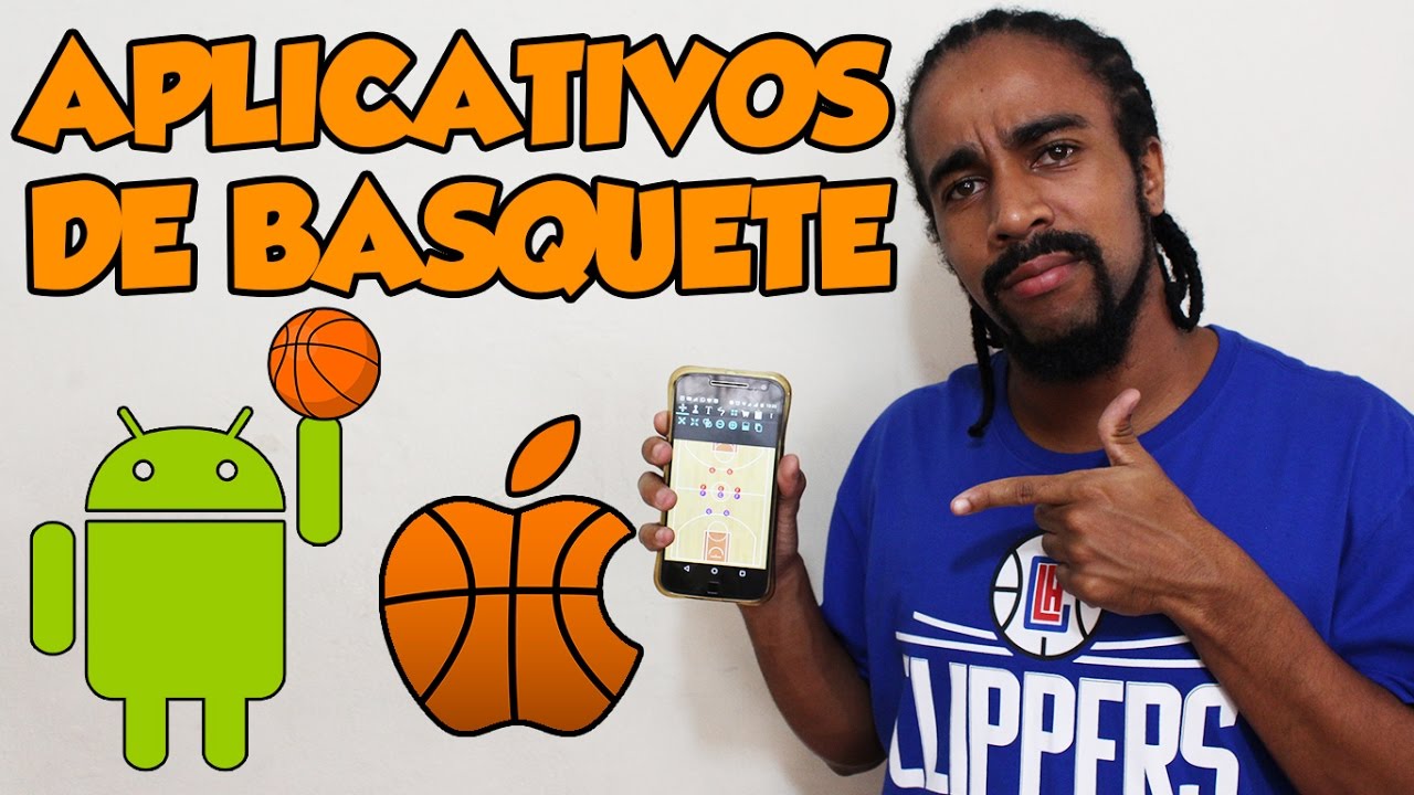 5 MELHORES APLICATIVOS DE BASQUETE (Cenário Novo!!!)