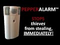 PEPPERALARM - Automatic Pepper Spray Anti-Theft Device