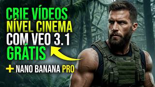 IA GRÁTIS Cria VÍDEOS com Personagens Consistentes (Nível Cinema)