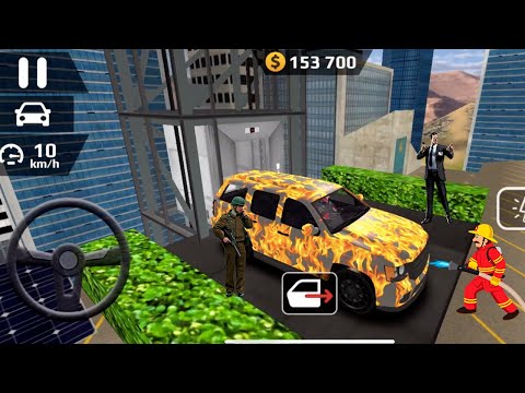 Car is on Fire Mega Car Racing Stunt 3D - Smash Car Hit - Android Gameplay - Android Kids