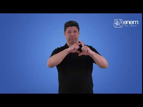 Gráfico de pizza | Glossário Enem Libras | Matemática e suas Tecnologias