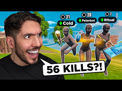 Reagi ao Peterbot rulando a FNCS Play-in (10 partidas) 🎬