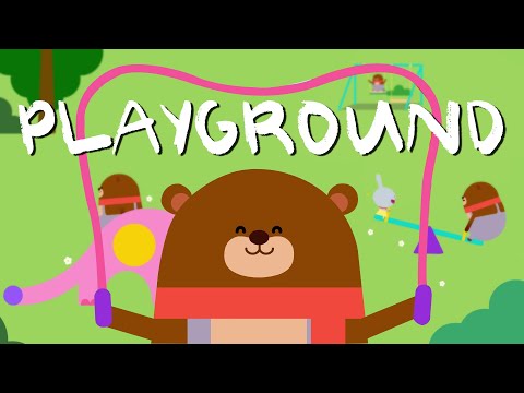 I Like To Play On The Playground | Rock'N'Roll School | Wormhole English - Songs For Kids