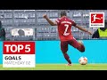 Top 5 Goals • Gnabry, Szoboszlai, Holtmann & More | Matchday 02 - 2021/22