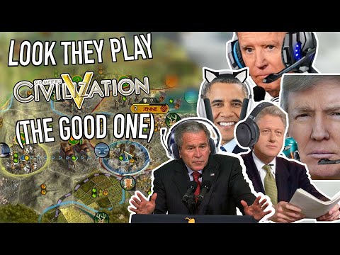 Presidents Play Civilization V: The BETTER one