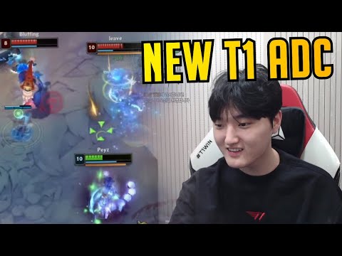 MEET THE NEW T1 ADC! - T1 Peyz SoloQ Highlights